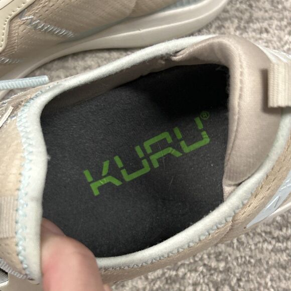 KURU Stride Move Shoes Womens 9 Lightweight Athletic Sneakers Tan Stretch - Picture 3 of 8